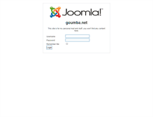 Tablet Screenshot of goumbook.com